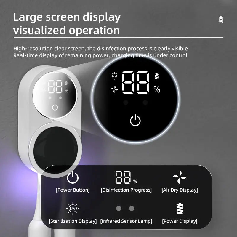 GlowClean™️ Toothbrush Sterilizer