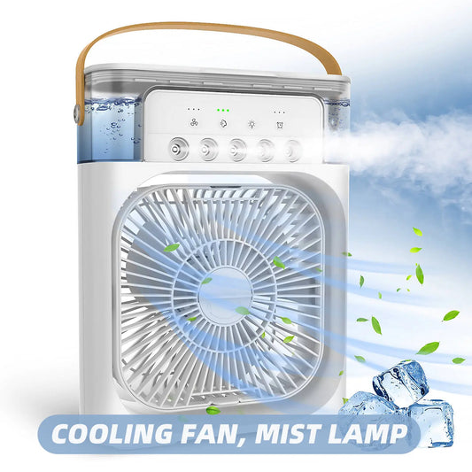 BreezeMaster Cooling Fan Mist Lamp